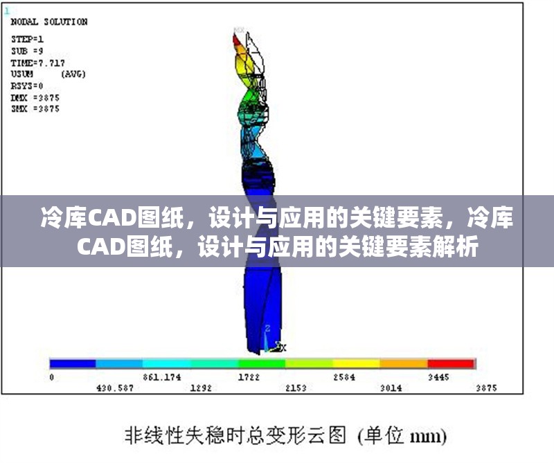 冷庫CAD圖紙，設(shè)計(jì)與應(yīng)用的關(guān)鍵要素，冷庫CAD圖紙，設(shè)計(jì)與應(yīng)用的關(guān)鍵要素解析